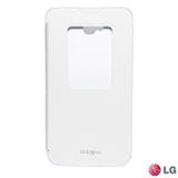 Capa Quick Window para LG L70 Dual Branca - LG - CCF405WI
