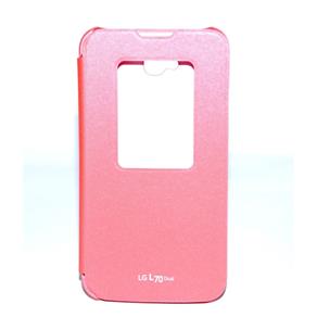 Capa Quick Window Pink - LG L70 Dual