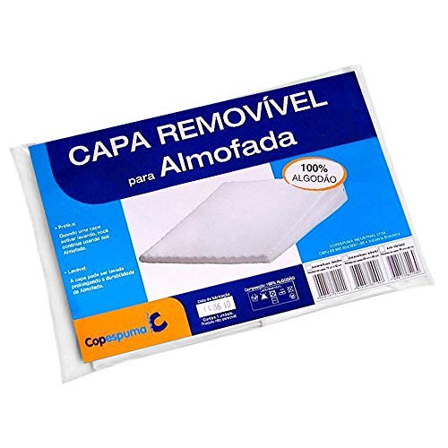 Capa Removível para Almofada Copespuma Anti-Refluxo Adulto