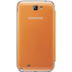 Capa Samsung Flip Cover Laranja Galaxy Note II