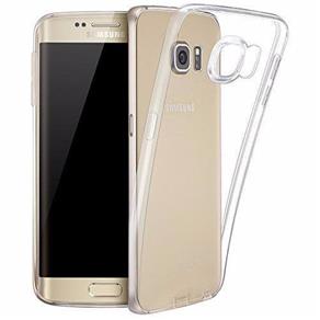 Capa Samsung Galaxy S7 Edge Transparente em TPU Premium - Branco