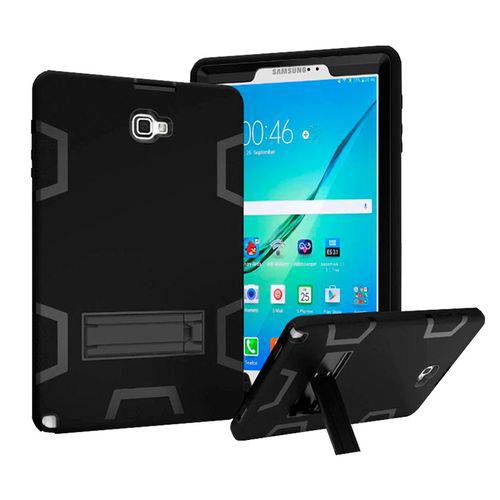 Tudo sobre 'Capa Shock para Tablet Samsung Galaxy Tab a 10.1 Sm-P585 / P580 + Película de Vidro'