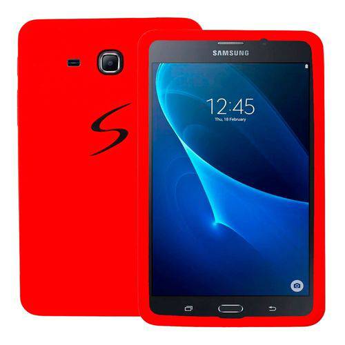 Tudo sobre 'Capa Silicone Borracha Tablet Samsung Galaxy Tab A6 A7 7.0" Sm- T280 / T285'