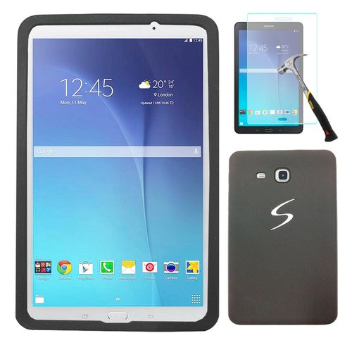 Tudo sobre 'Capa Silicone Tablet Samsung Galaxy Tab e 9.6" Sm-T560 / T561 / P560 / P561 + Película Vidro'