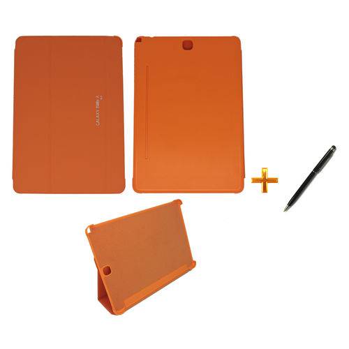 Capa Smart Book Case Galaxy Tab a - 9.7´ P550/P555 / Caneta Touch (Laranja)