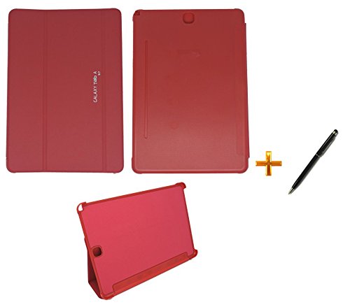Capa Smart Book Case Galaxy Tab a - 9.7´ P550/P555/Caneta Touch (Vermelho)