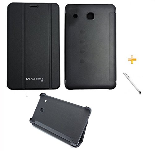 Capa Smart Book Case Galaxy Tab e - 8.0´ T375/T377 + Caneta Touch (Preto)