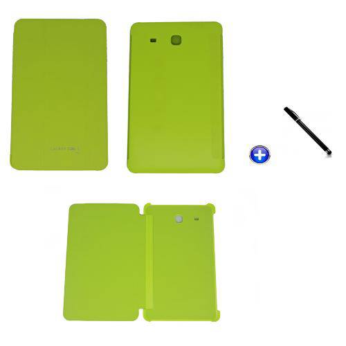 Capa Smart Book Case Galaxy Tab e - 9.6´ T560/T561 / Caneta Touch (Verde)