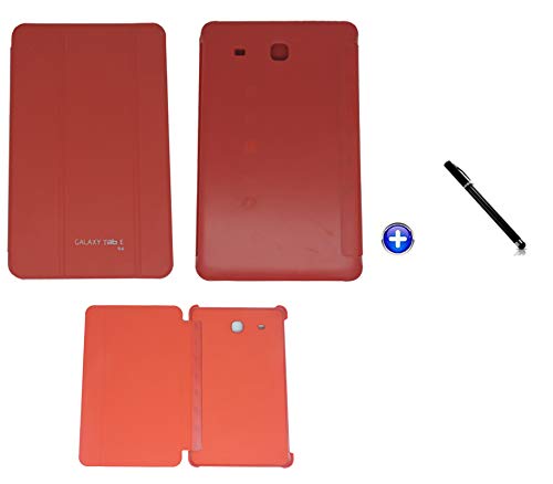 Capa Smart Book Case Galaxy Tab e - 9.6´ T560/T561 / Caneta Touch (Vermelho)