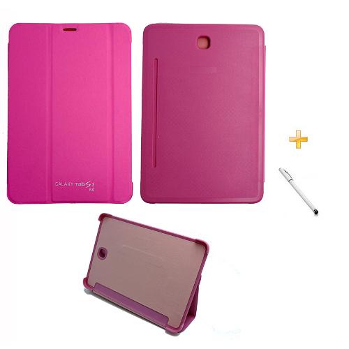 Capa Smart Book Case Galaxy Tab S2 - 8.0´ T710/715 / Caneta Touch (Rosa)