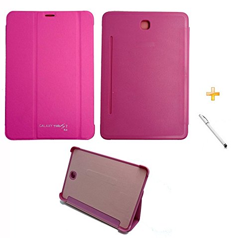 Capa Smart Book Case Galaxy Tab S2-8.0´ T710/715/Caneta Touch (Rosa)