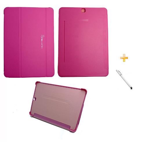 Capa Smart Book Case Galaxy Tab S2 - 9.7´ T810/815 / Caneta Touch (Rosa)