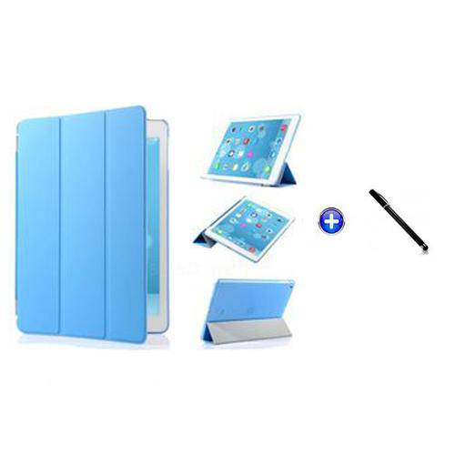 Tudo sobre 'Capa Smart Case para Ipad Mini 4 / Capa Traseira / Caneta Touch (Azul)'