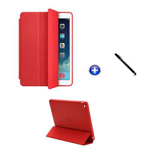 Capa Smart Case para Ipad Mini 4 / Capa Traseira / Caneta Touch (Vermelho)