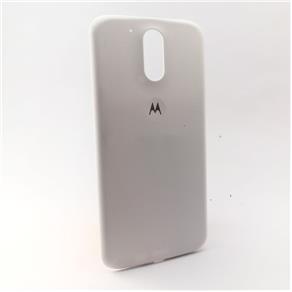 Capa Tampa Traseira Motorola Moto G4 G4 Plus - Branco