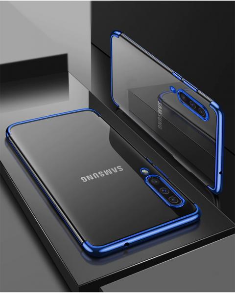 Capa Tpu Premium Clear Samsung Galaxy A30 - Azul - Muchi