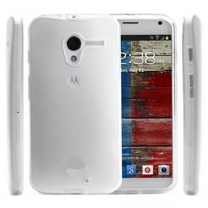 Capa Tpu Transparente - Motorola Moto G2 - Off-white