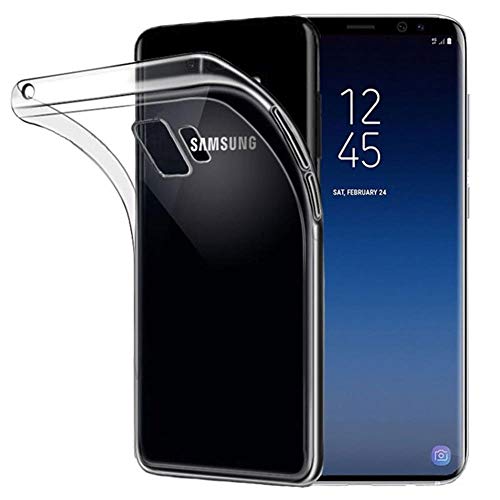Capa Transparente + Cabo Auxiliar para Samsung S9 PLUS