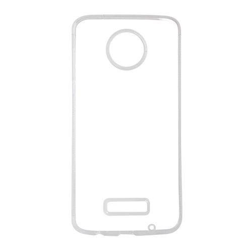 Capa Transparente de Silicone para Moto Z2 Play