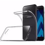 Capa Transparente Flexível Galaxy A7 A720f 2017 + Película de Vidro