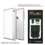 Capa Transparente para Celular Galaxy J5 Metal 2016 Acompanha Carregador Kinggo Micro Usb V8