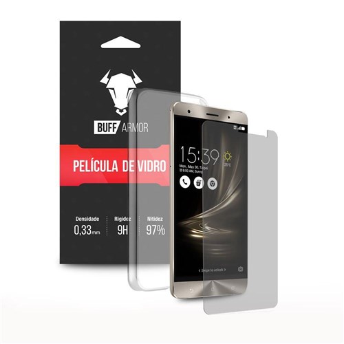 Capa Transparente + Película De Vidro Buff Para Asus Zenfone Max Zc520tl