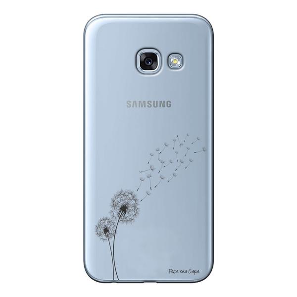 Capa Transparente Personalizada para Samsung Galaxy A3 2017 Dente de Leão - TP246