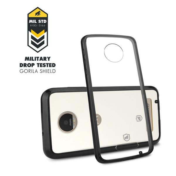Capa Ultra Slim Air Preta para Motorola Moto Z Play - Gorila Shield