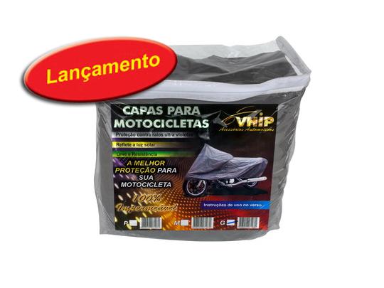 Capa VHIP para Cobrir Moto Impermeável S Forro Tam G