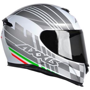 Capacete Axxis Eagle Italy Branco - 57-58