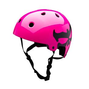 Capacete Kali Maha Logo - Rosa Neon - G