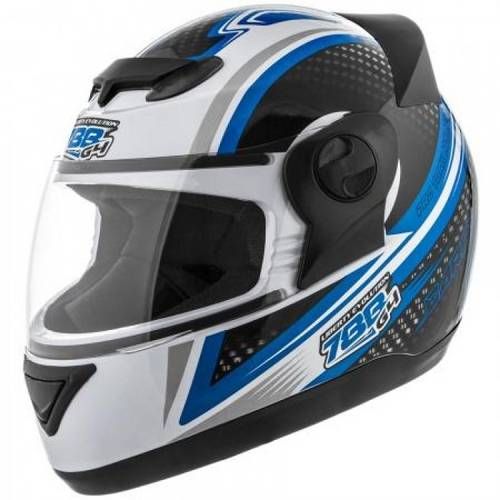 Tudo sobre 'Capacete Evolution G4 Carbon Branco e Azul Pro Tork'