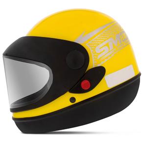 Capacete Fechado Pro Tork Sport Moto - 56/Amarelo