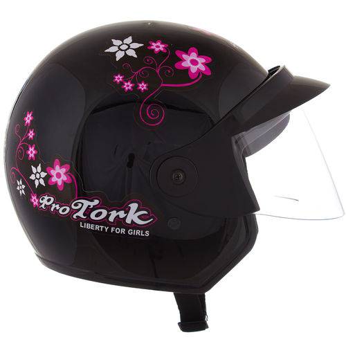 Capacete Feminino Moto Pro Tork Liberty 3 For Girls