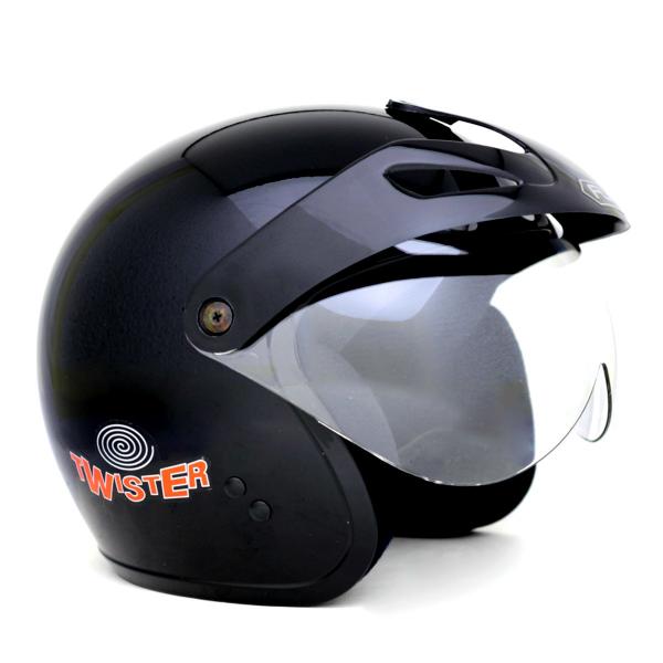 Capacete Fly Aberto Twister Preto - Fly