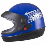 Capacete Tork Sm Sport Moto Automatico Azul