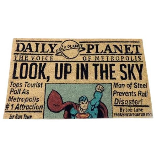 Capacho Newspaper Superman