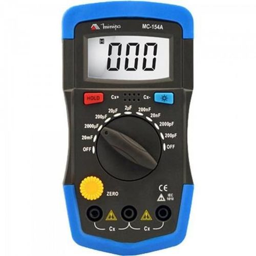 Capacimetro Digital Mc154a Azul/preto Minipa