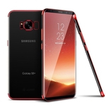 Capinha Silicone Borda Vermelha Samsung Galaxy S8