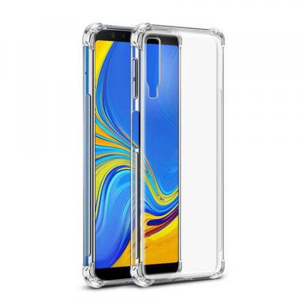 Capinha Silicone Transparente Antichoque Samsung A7 SM-A750G - Hrebros