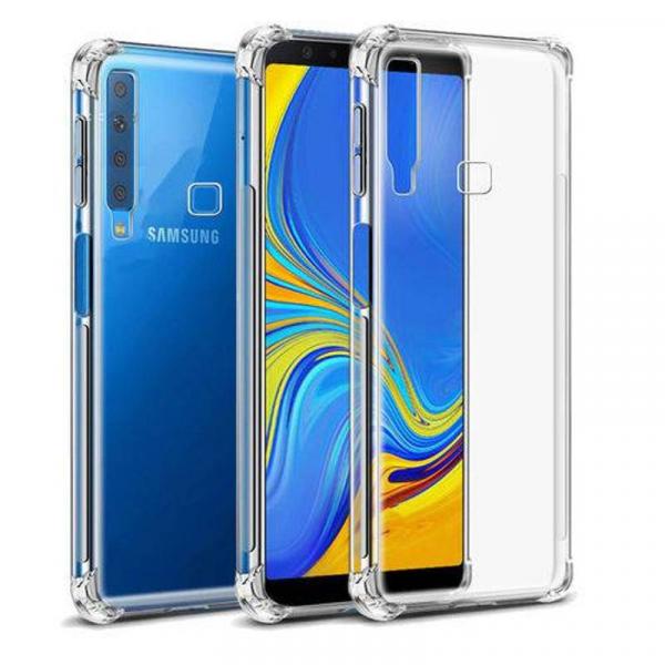 Capinha Silicone Transparente Antichoque Samsung A9 2018 SM-A920F - Hrebros