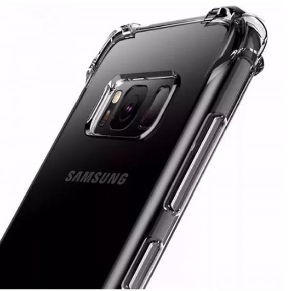 Capinha Silicone Transparente Antichoque Samsung S8 G950 - Hrebros