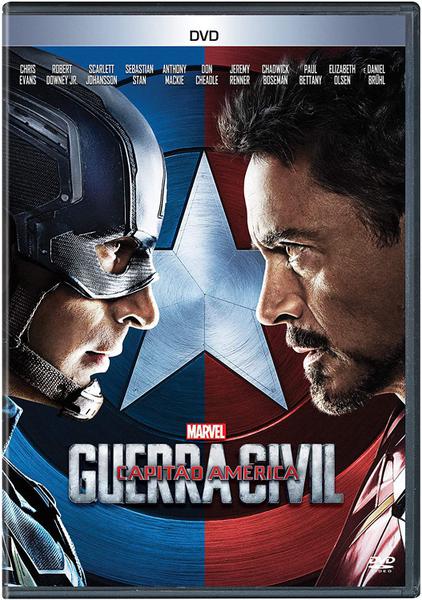 Capitão América. Guerra Civil DVD