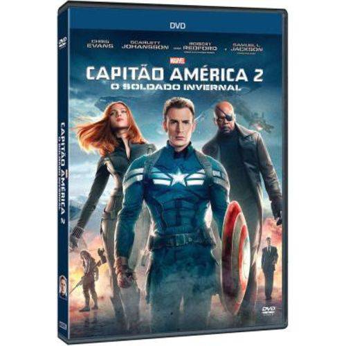 Capitão América 2, o Soldado Invernal - DVD / Ação