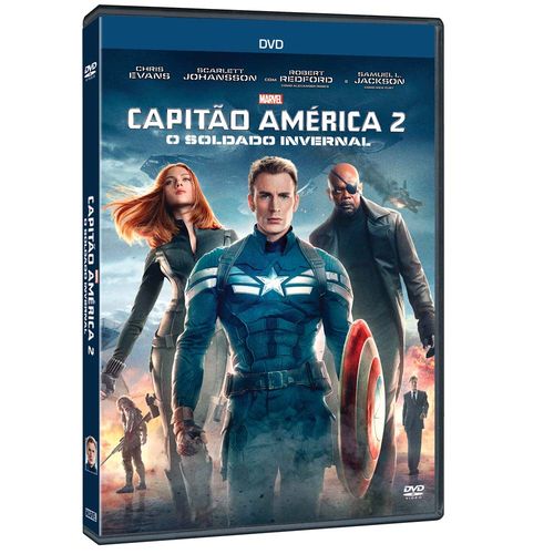 Capitão América 2 - o Soldado Invernal (dvd)