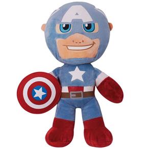 Capitão América - Pelúcia Vingadores Marvel - 40 Cm - Tamanho: Aprox. 40 Cm