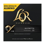 Capsula Cafe Espresso Lor Ristretto 11 52g C/20 Unidades
