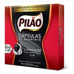Capsula Cafe Espresso Pilao 12 52g C/20 Unidades