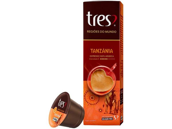 Cápsula de Café Espresso TRES Tanzânia - 10 Unidades