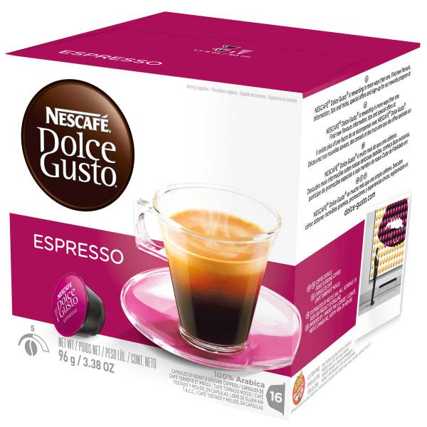 Capsula de Nescafé Dolce Gusto 96g Espresso Nestle